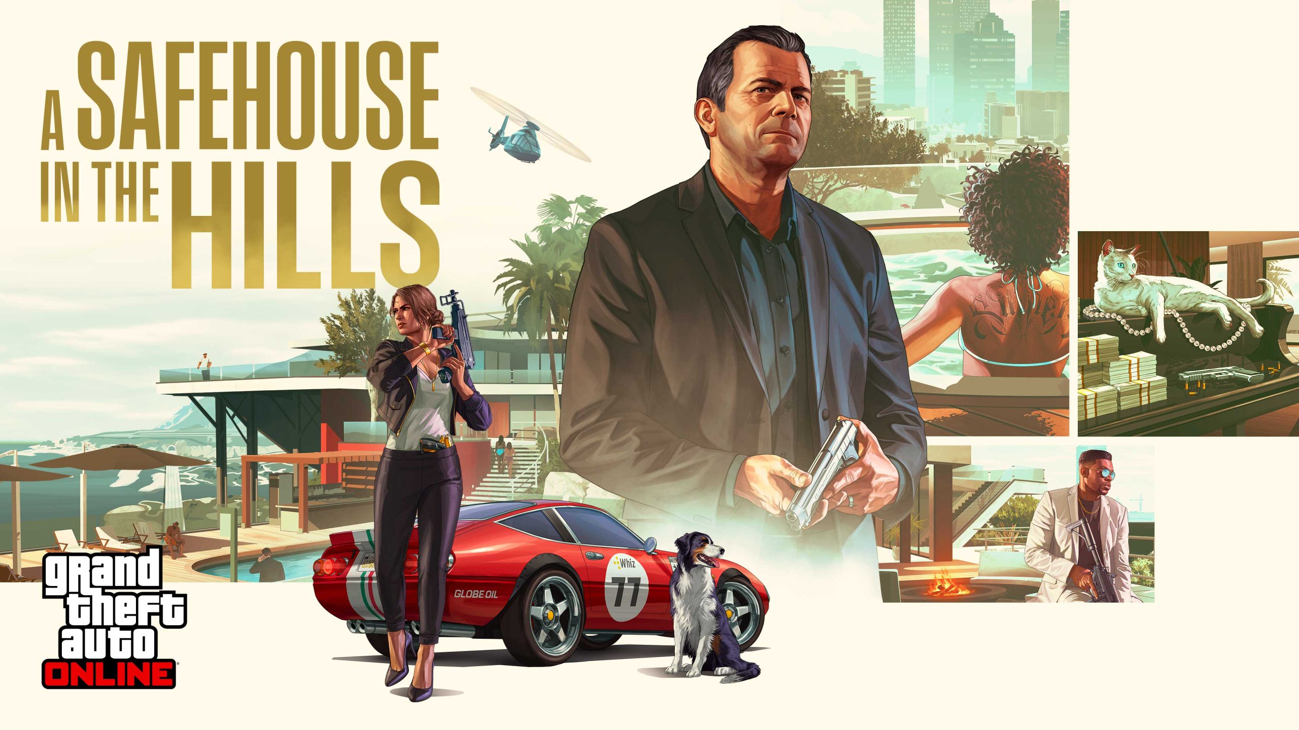 Grand Theft Auto Online – “A Safehouse in the Hills”